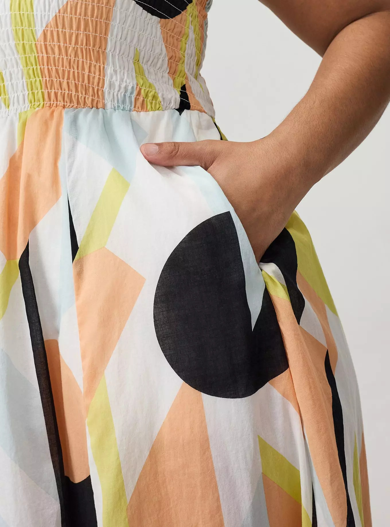 Smocked Tube Tea Length Dress | Torrid (US & Canada)