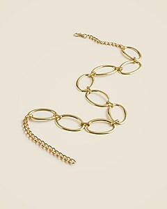 Metallic chainlink belt | J. Crew US