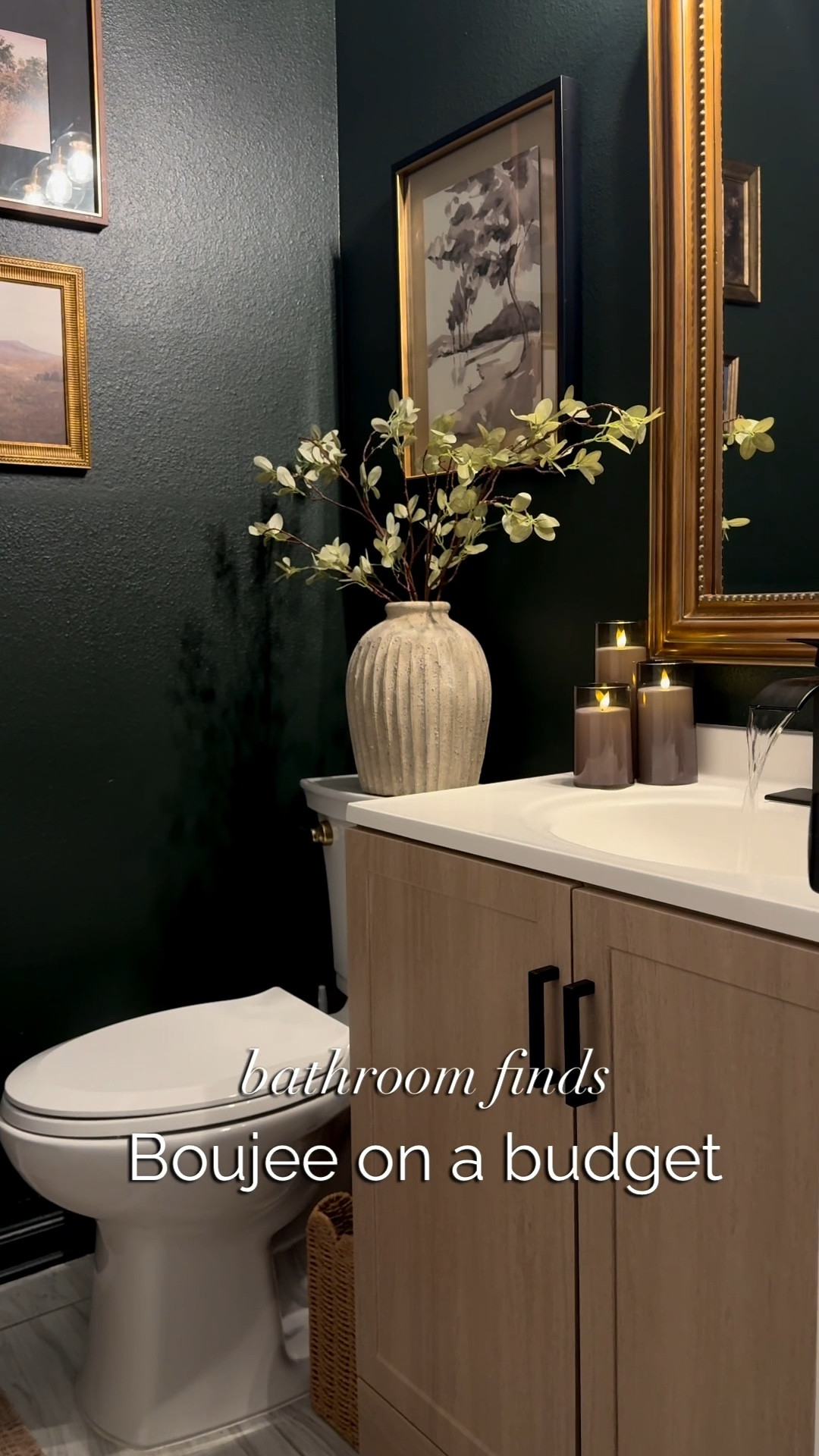 Boujee on a budget bathroom finds! A few of my top picks 👌🏽 

Amazon home finds, Amazon bathroom finds, powder bath, guest bathroom, master bathroom, affordable bathroom upgrades 

#LTKSaleAlert #LTKHome