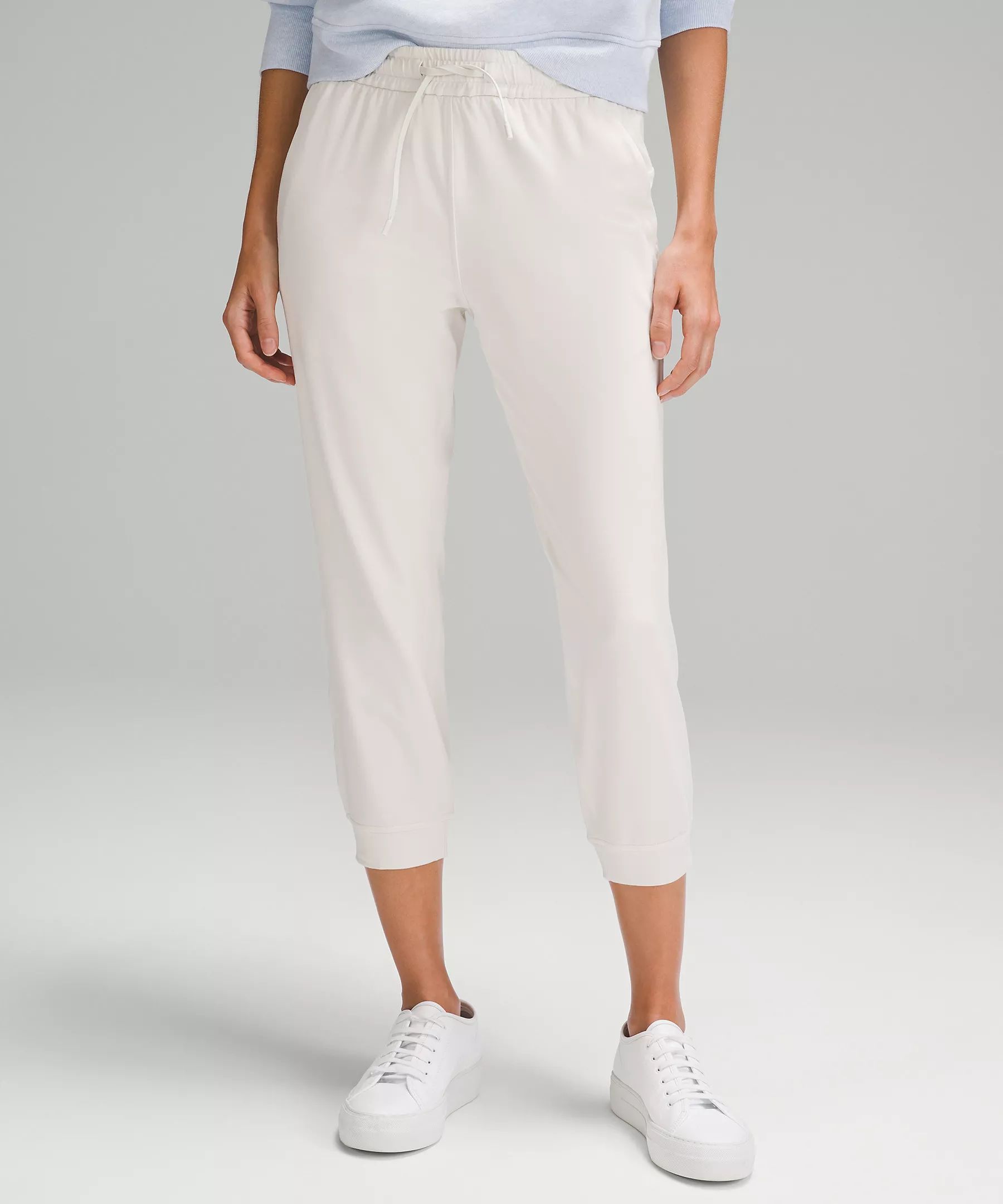 Soft Jersey Classic-Fit Mid-Rise Cropped Jogger | Women's Capris | lululemon | Lululemon (US)