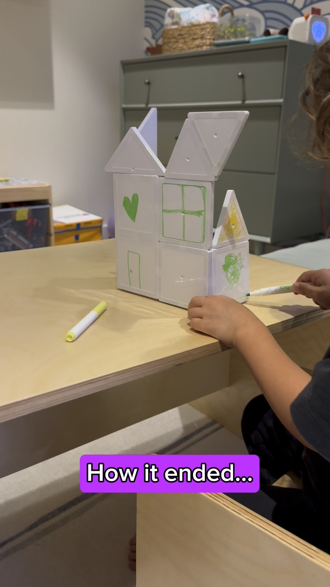 Why would you want white magna-tiles? Because you can draw on them! ✍️ This unique toy would make a great gift for a preschooler or kindergartener. 

Building blocks, kid’s toy

#LTKKids #LTKFamily