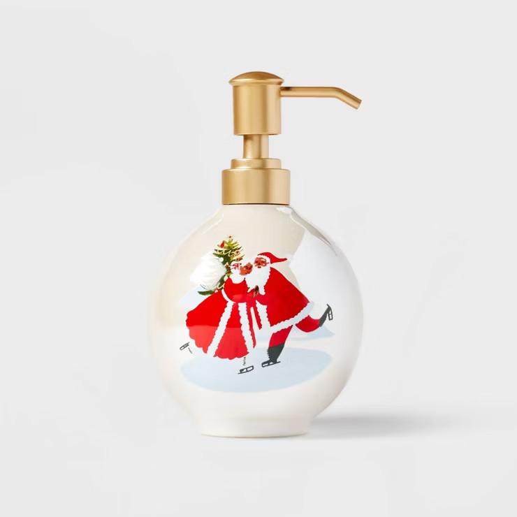 Mr & Mrs Claus Christmas Soap Pump - Threshold™ | Target