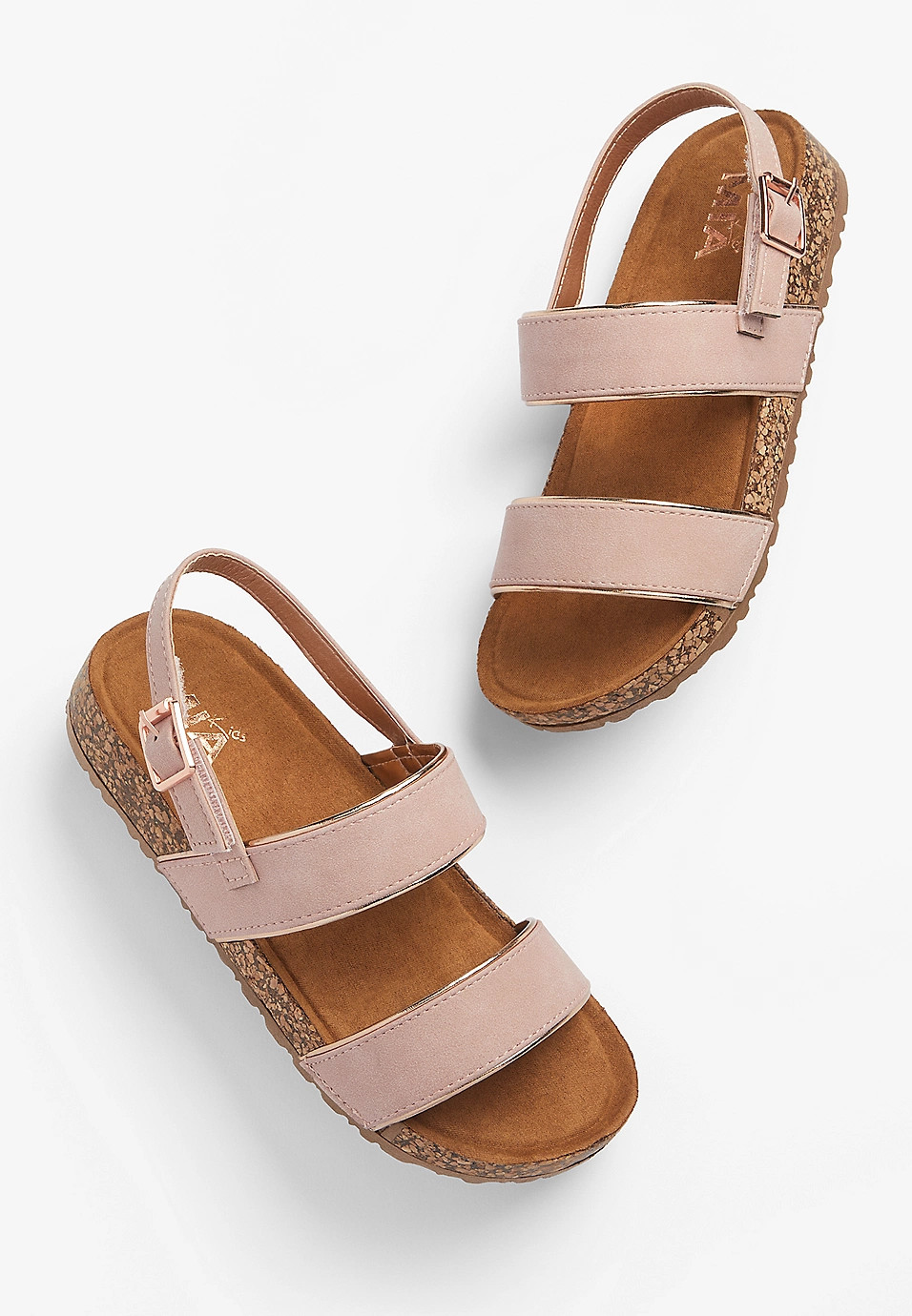 Girls Mia™ Cork Slide Sandal | Maurices