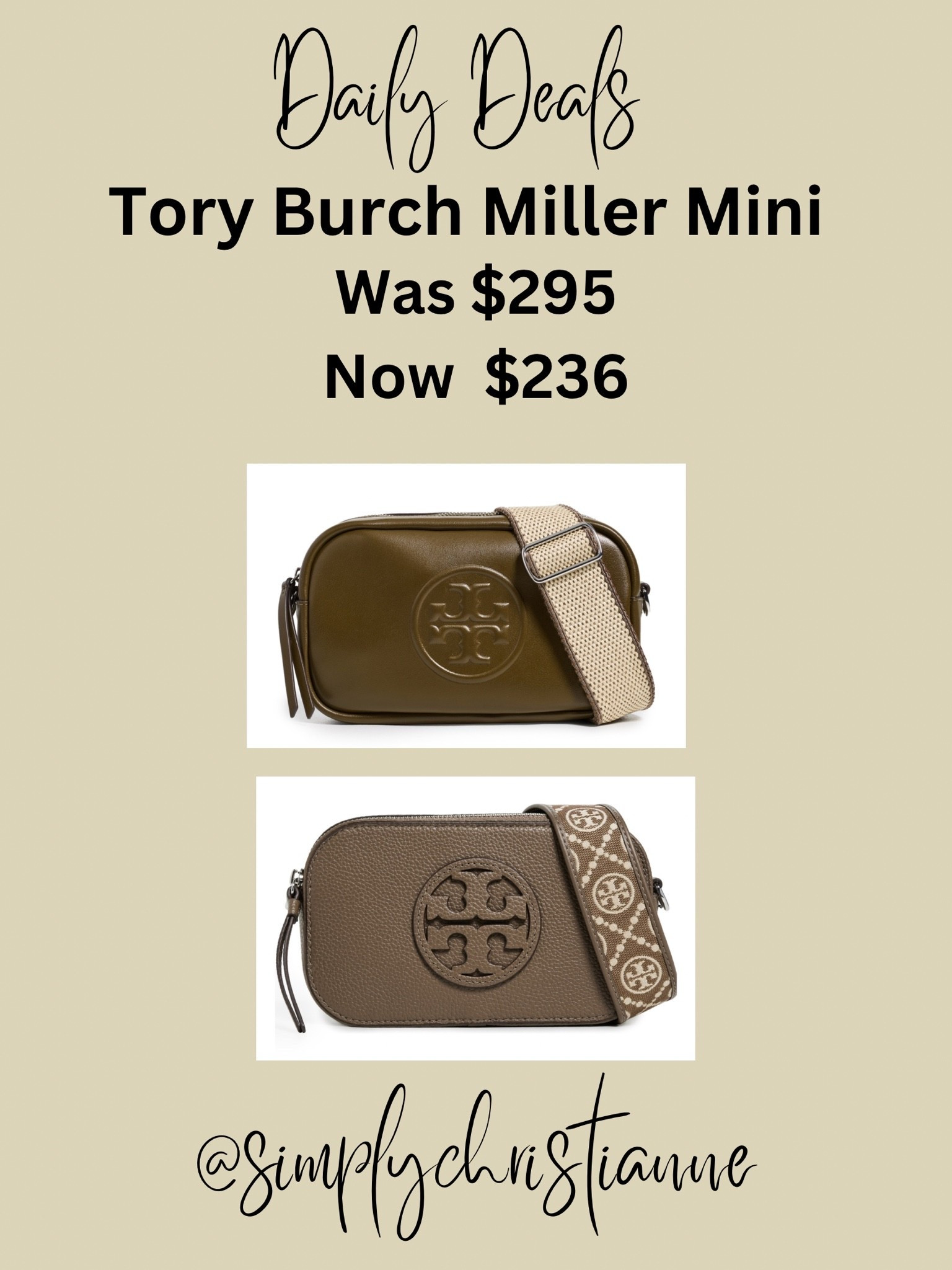 Crossbody bags @toryburch

#LTKootd #LTKSaleAlert