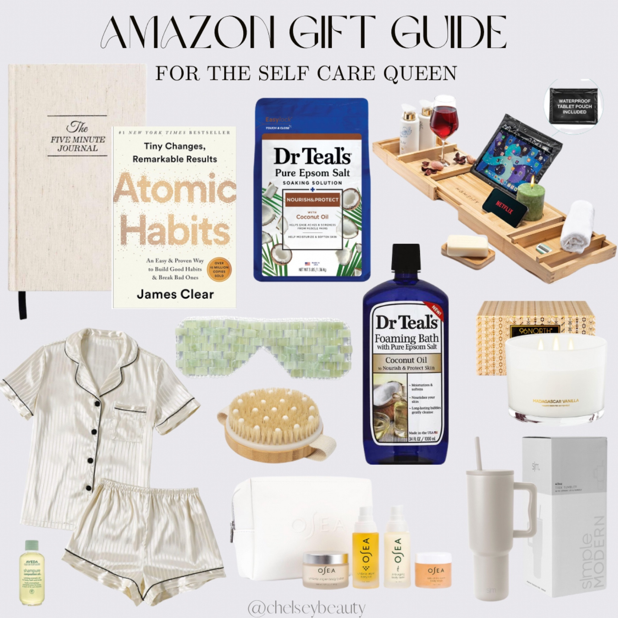 I think we could all use a little more self care! Here are some of my FAVORITE products that make self are effortless (as it should be) so your loved one can start off the new year relaxed!  🫧🫶🏼

#selfcare #selfcaregiftideas #giftideasformyfriend 

#LTKfindsunder100 #LTKGiftGuide #LTKHoliday