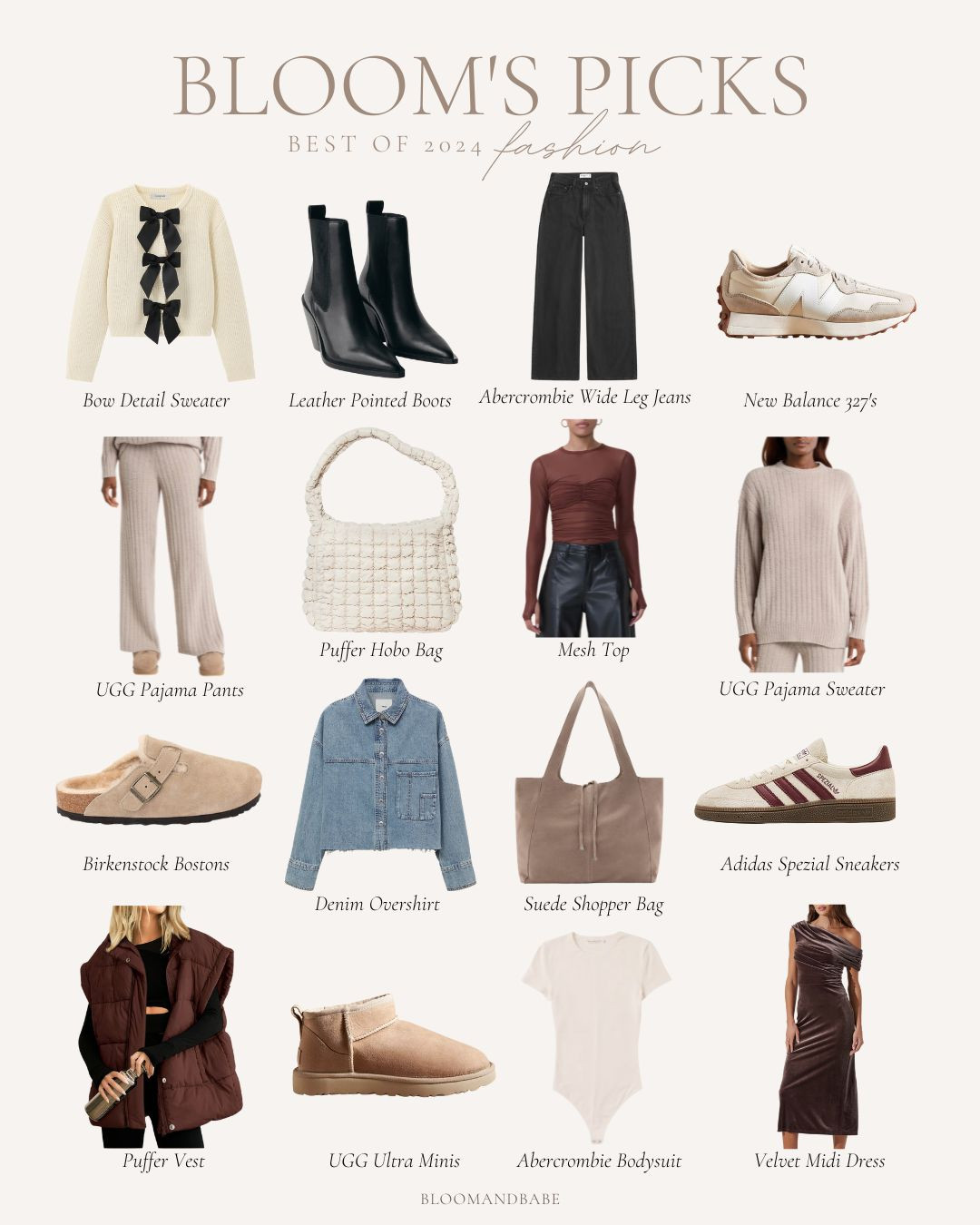 Best of 2024 Fashion / Winter Outfits / Winter Denim / Neutral Sneakers / Neutral Wardrobe / Winter Coat / Abercrombie / UGG / Wide Leg Denim / Neutral Clogs / Adidas / Nordstrom / Amazon / Abercrombie  

 #LTKSeasonal #LTKStyleTip #LTKShoeCrush
