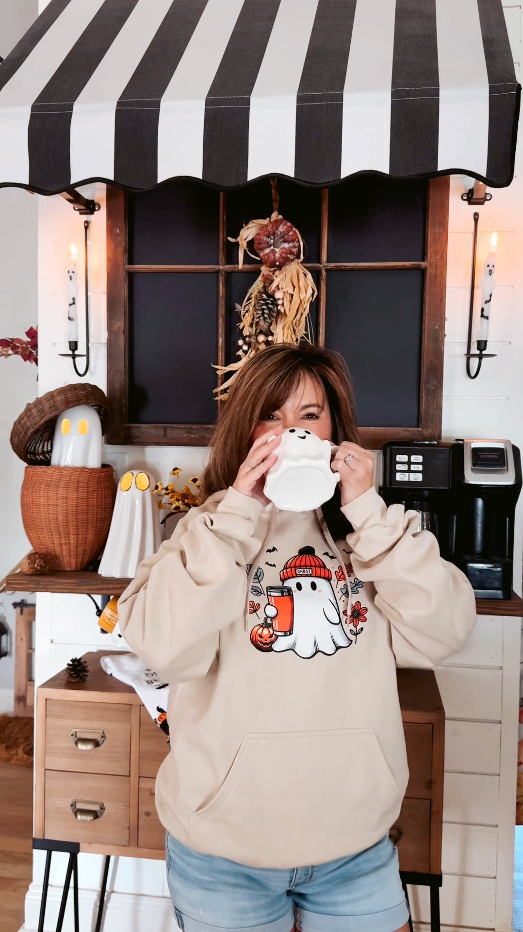 Shop my ghostly coffee bar! Take 10% off these ghost candles or anything site-wide at The Nested Fig with code TINA10! 

#LTKSaleAlert #LTKSeasonal #LTKFallSale