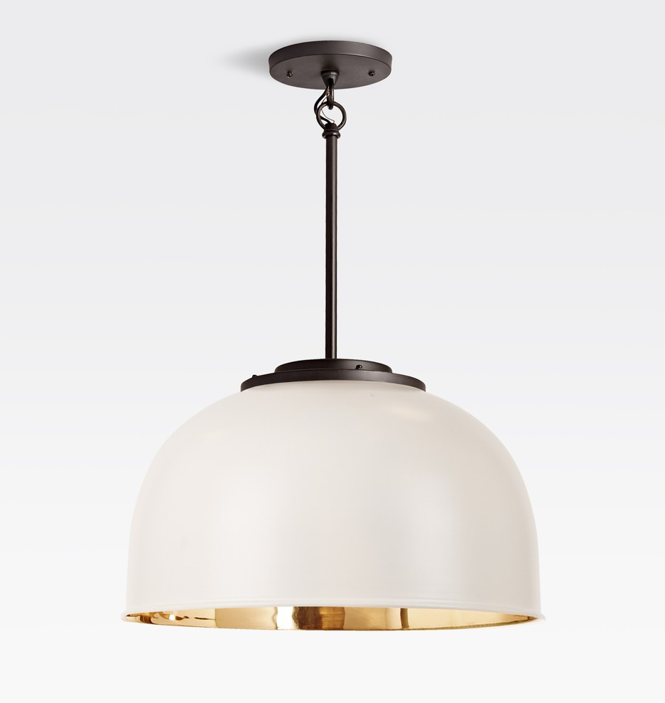 Nina 18" Dome Pendant | Rejuvenation