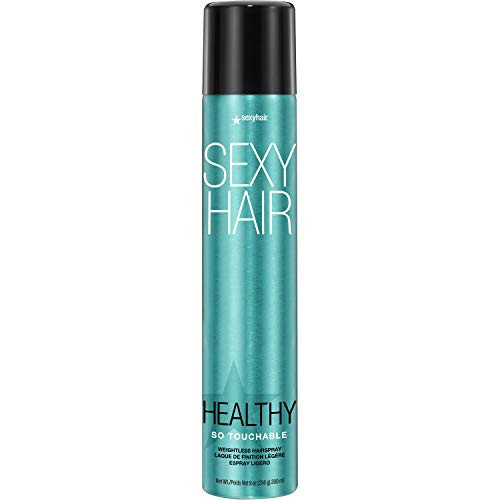 SexyHair Healthy So Touchable Weightless Hairspray, 9 Oz | Light Hold and Shine | All Hair Types | Amazon (US)