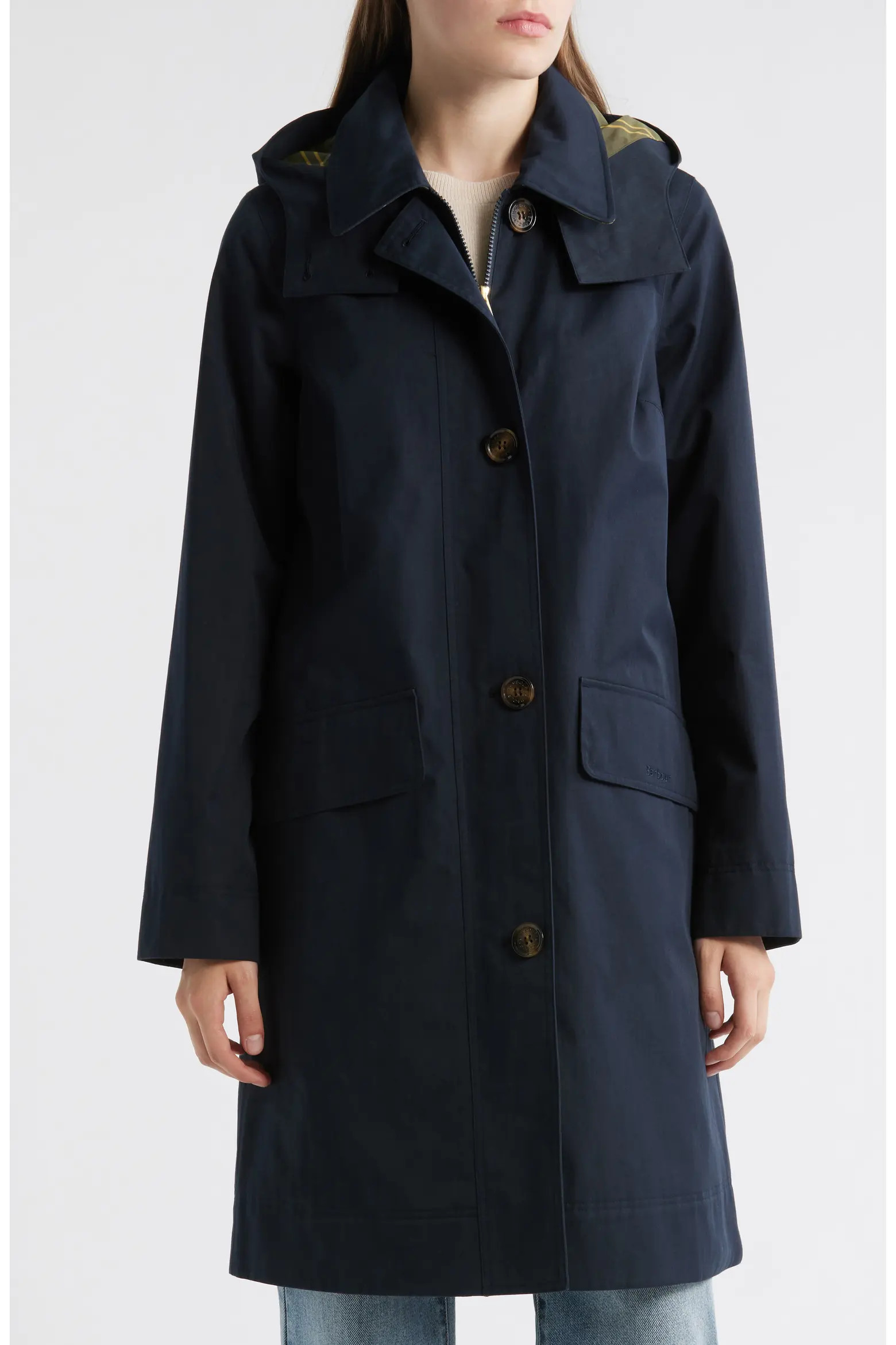 Hebrides Longline Waterproof Jacket with Removable Hood (Women) | Nordstrom | Nordstrom