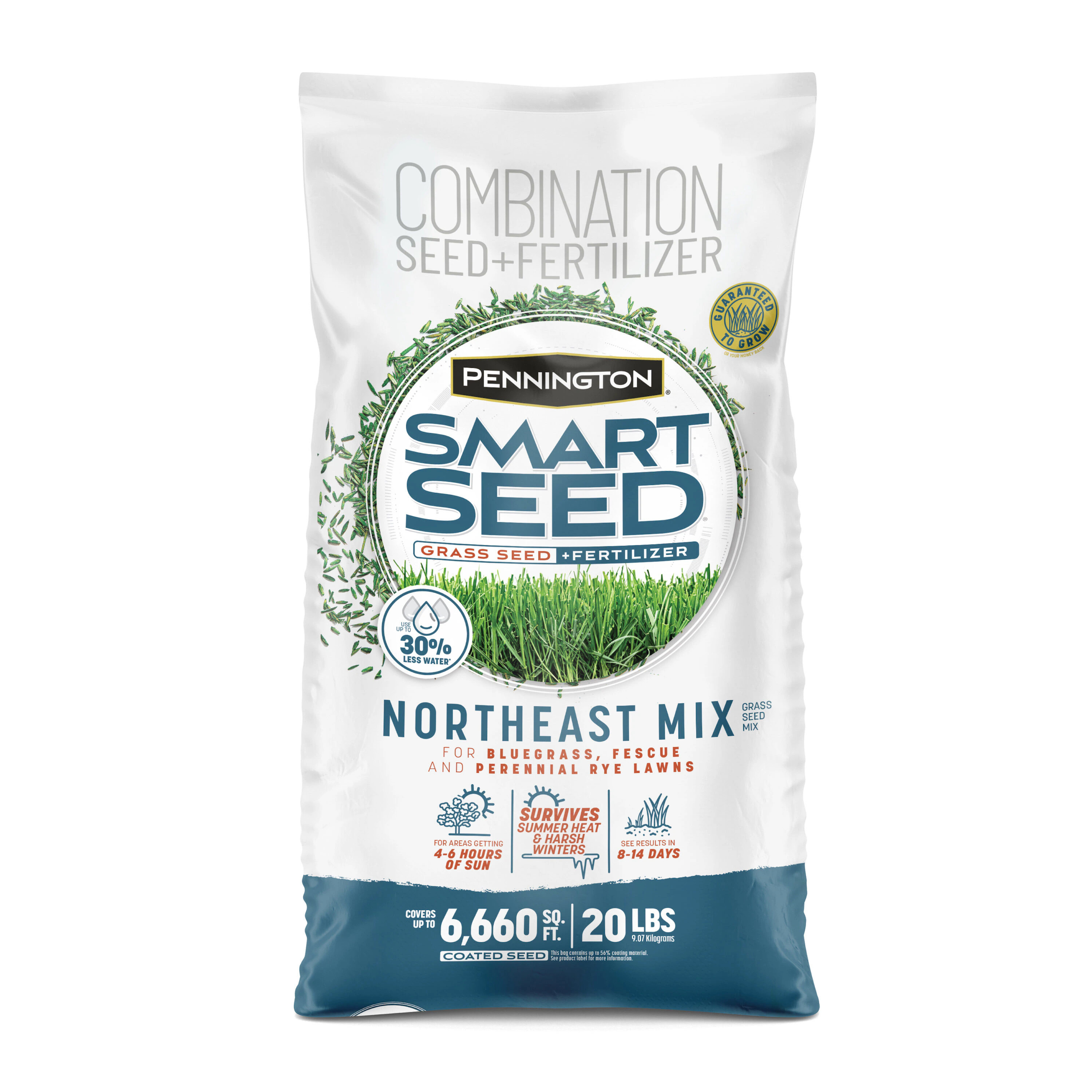 Pennington Smart Seed Northeast 20-lb Mixture/Blend Grass Seed one_size | 2149602267 | Lowe's