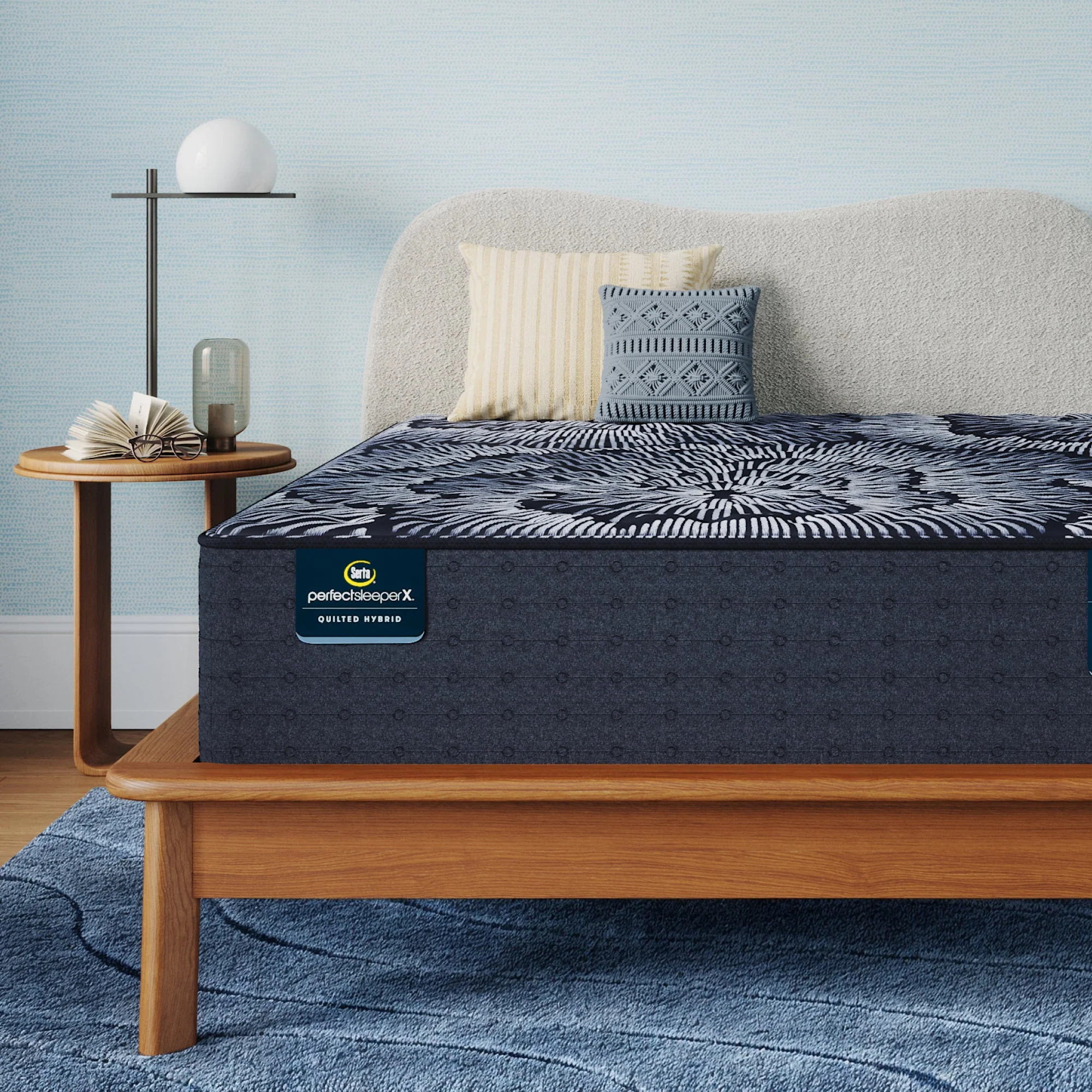 Serta Perfect Sleeper X Quilted Level One 13.75" Hybrid Extra Firm Mattress - Full | Serta