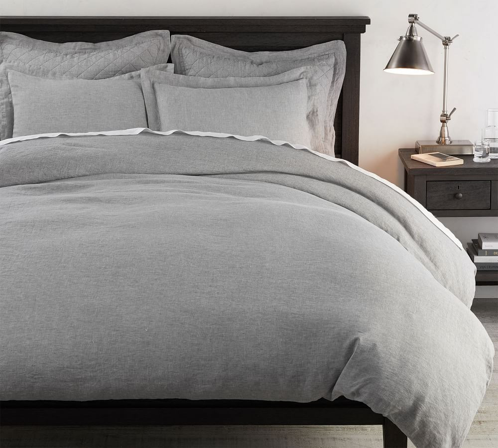Belgian Flax Linen Duvet Cover | Pottery Barn (US)