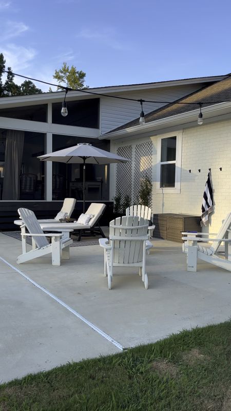 Spring patio inspo! So ready for warm summer days laying by the pool🤩
Patio furniture + pool essentials from Amazon and Walmart! 

#LTKSeasonal #LTKswim #LTKhome