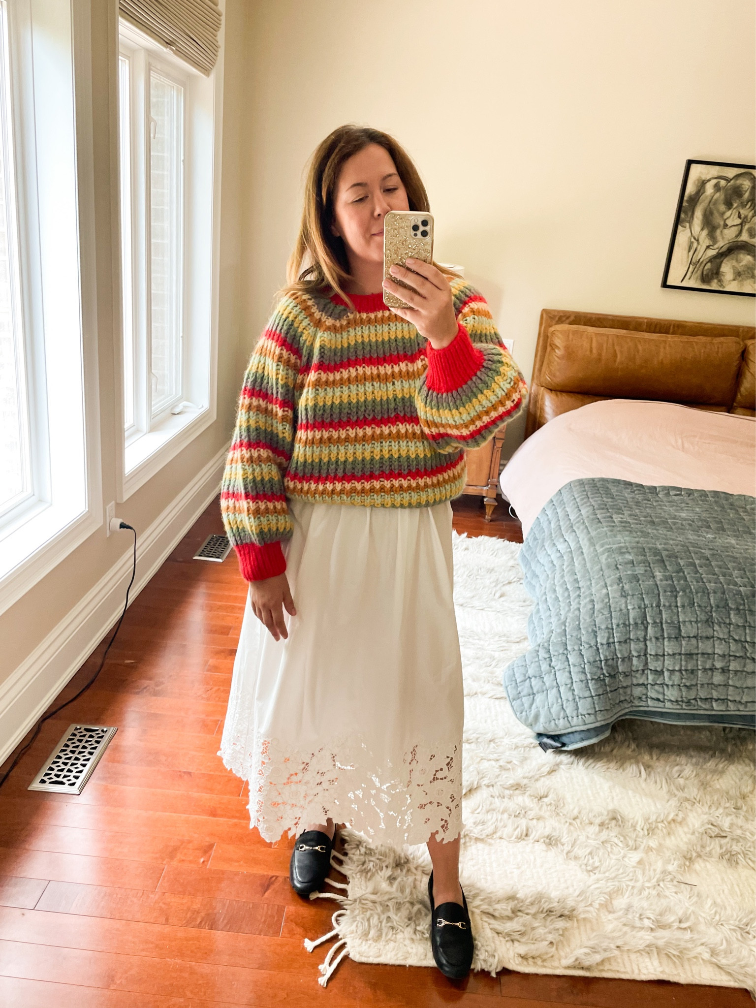 Sorry but I’m already dreaming of how to wear my summer dresses into fall! A colourful knot over a white dress is a good combo  

#LTKshoecrush #LTKstyletip #LTKworkwear