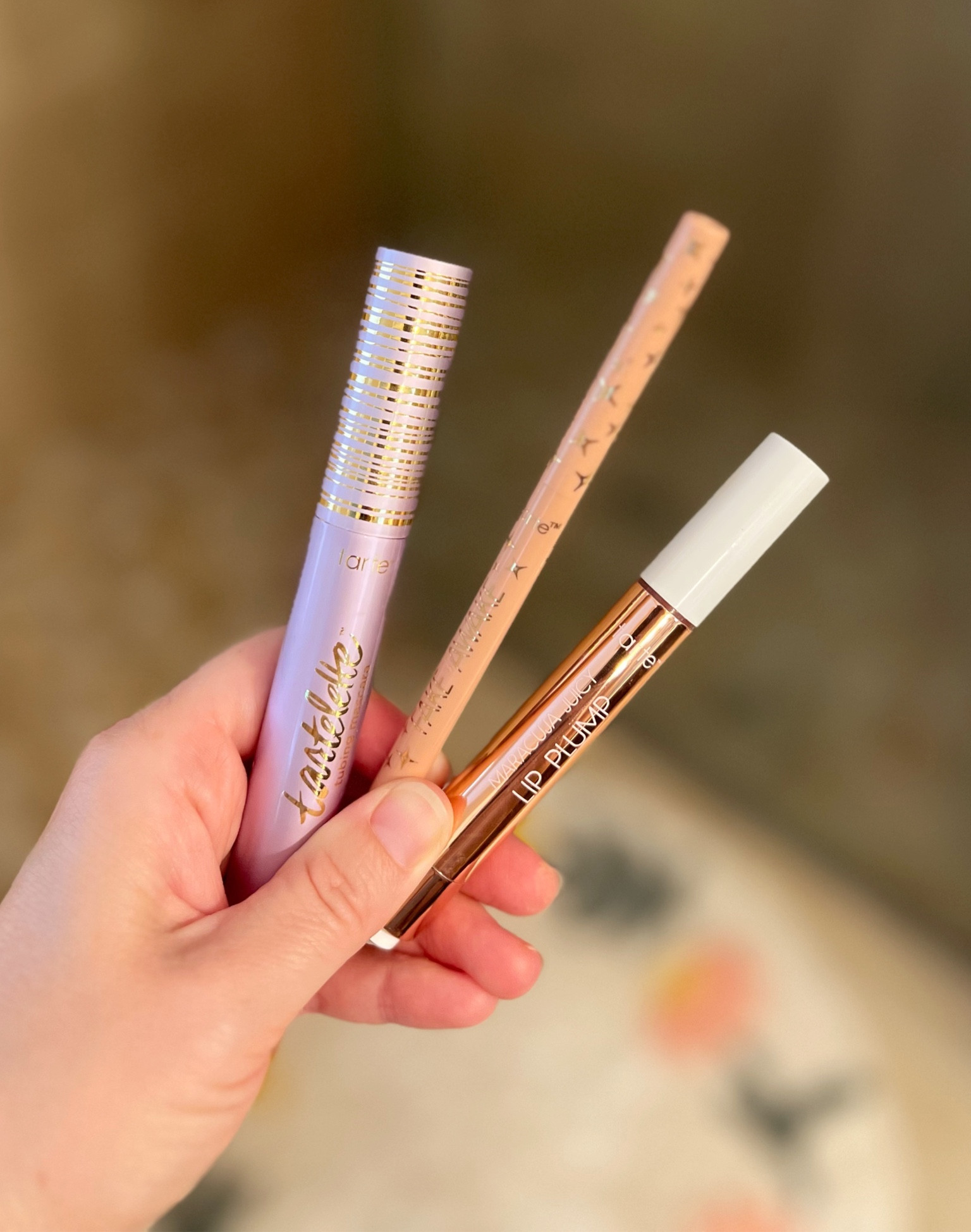 Tarte is having a huge sale this week! Here are my 3 favorites:
1. Mascara
2. Fake awake eyeliner
3. Maracuja Juicy Lip Plump

#LTKHoliday #LTKbeauty #LTKCyberWeek