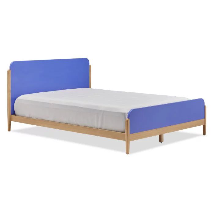Modern Platform Bed by Drew Barrymore Flower Kids - NSS - Full - Blueberry Blue - Box A | Walmart (US)