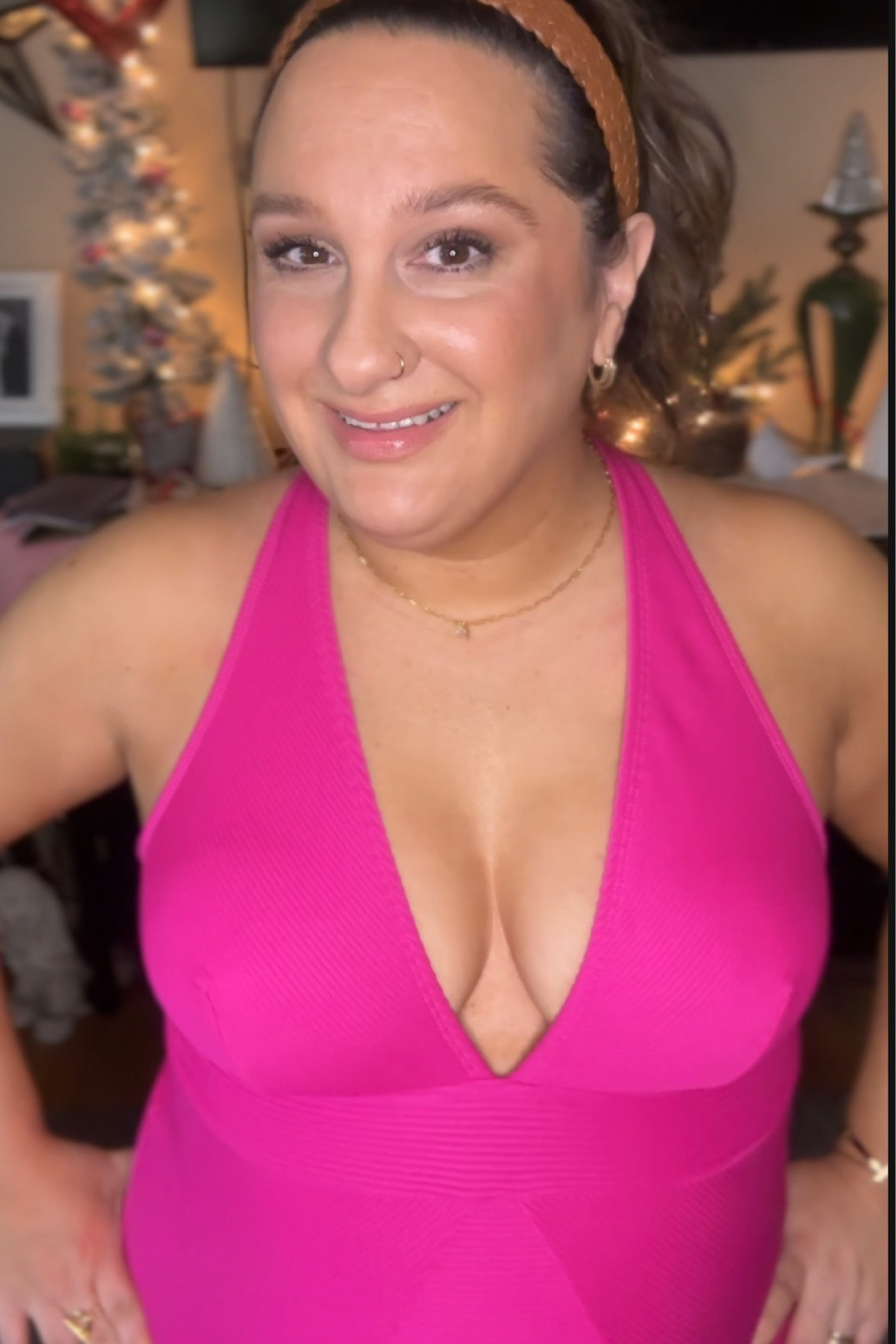 This cupshe ribbed one piece is stunning 
I got a size L and I’m a size 12 34dd 

#LTKover40 #LTKswim #LTKmidsize