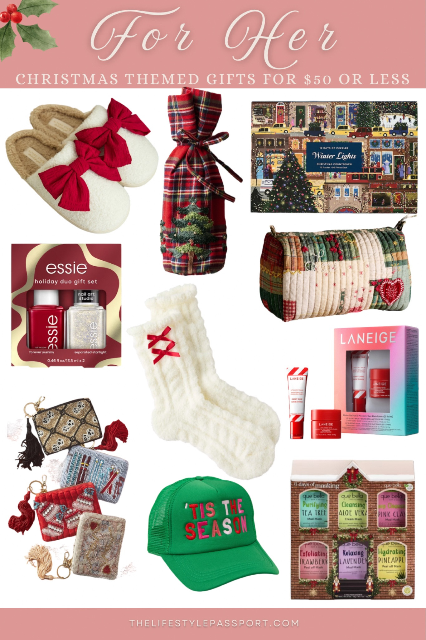 Christmas Themed Gifts For Her.
$50 or Less!



#LTKHoliday #LTKGiftGuide #LTKSeasonal