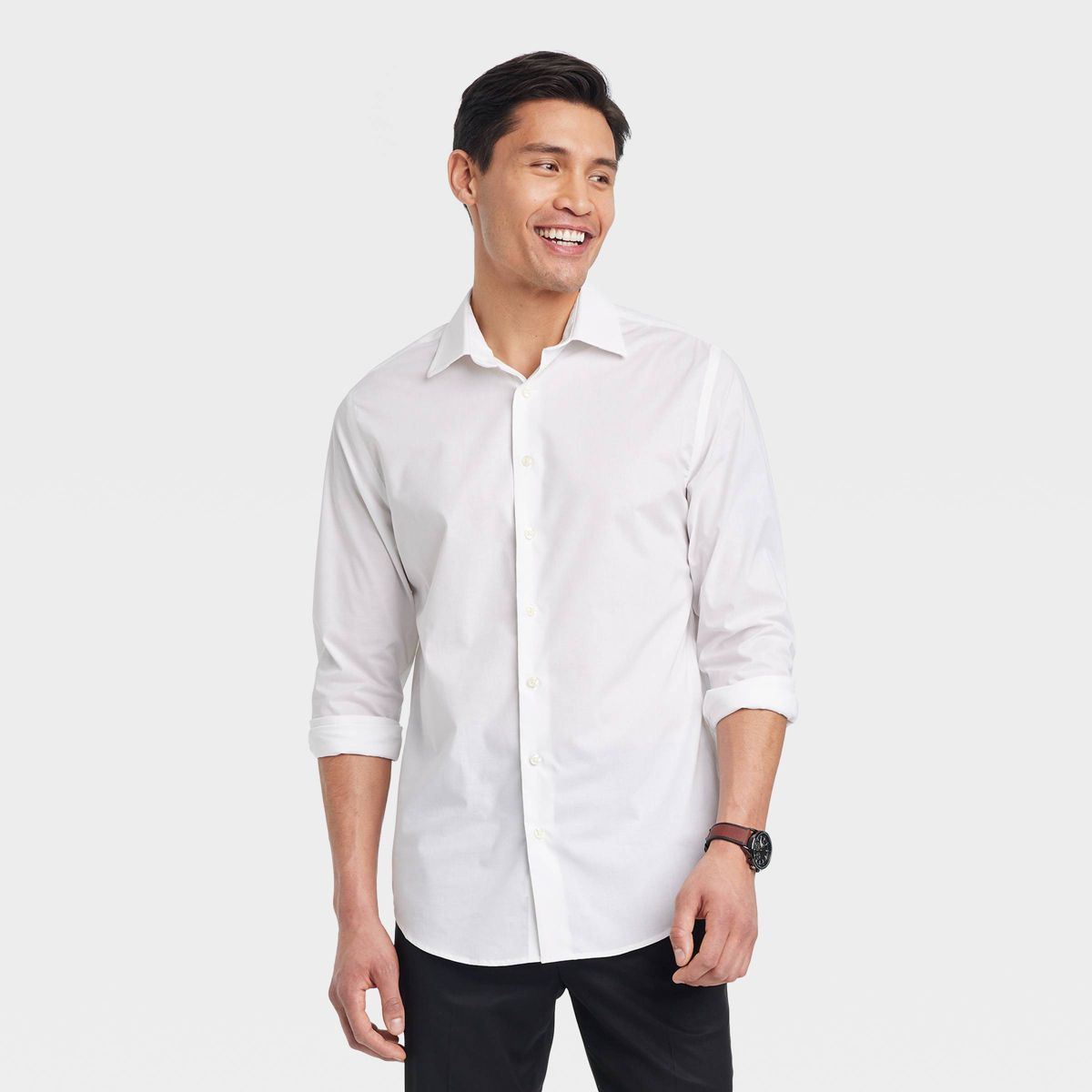 Men's Performance Dress Long Sleeve Button-Down Shirt - Goodfellow & Co™ | Target