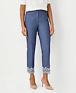 The Cotton Crop Pant in Eyelet | Ann Taylor (US)