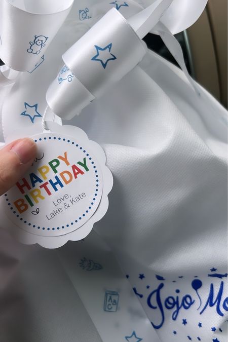 Birthday gift tags from Etsy - jojo mommy outfits 

#LTKkids #LTKbaby