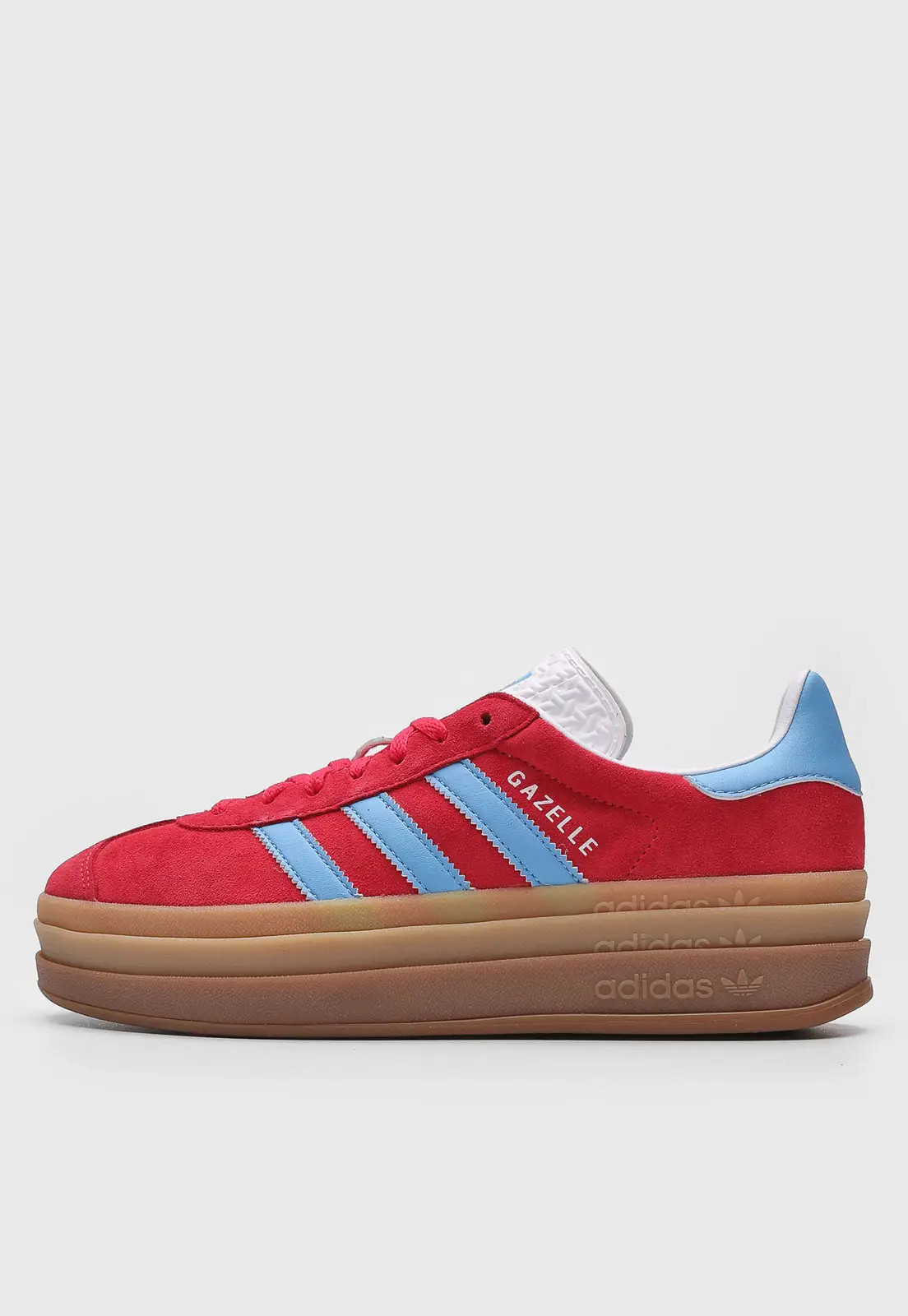 Tênis Adidas Originals Gazelle Bold W Vermelho | Dafiti (BR)