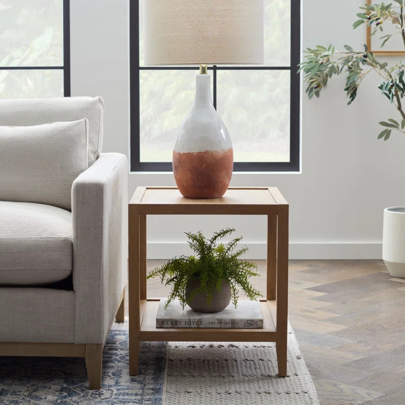 Leighton Solid Wood End Table | Wayfair North America