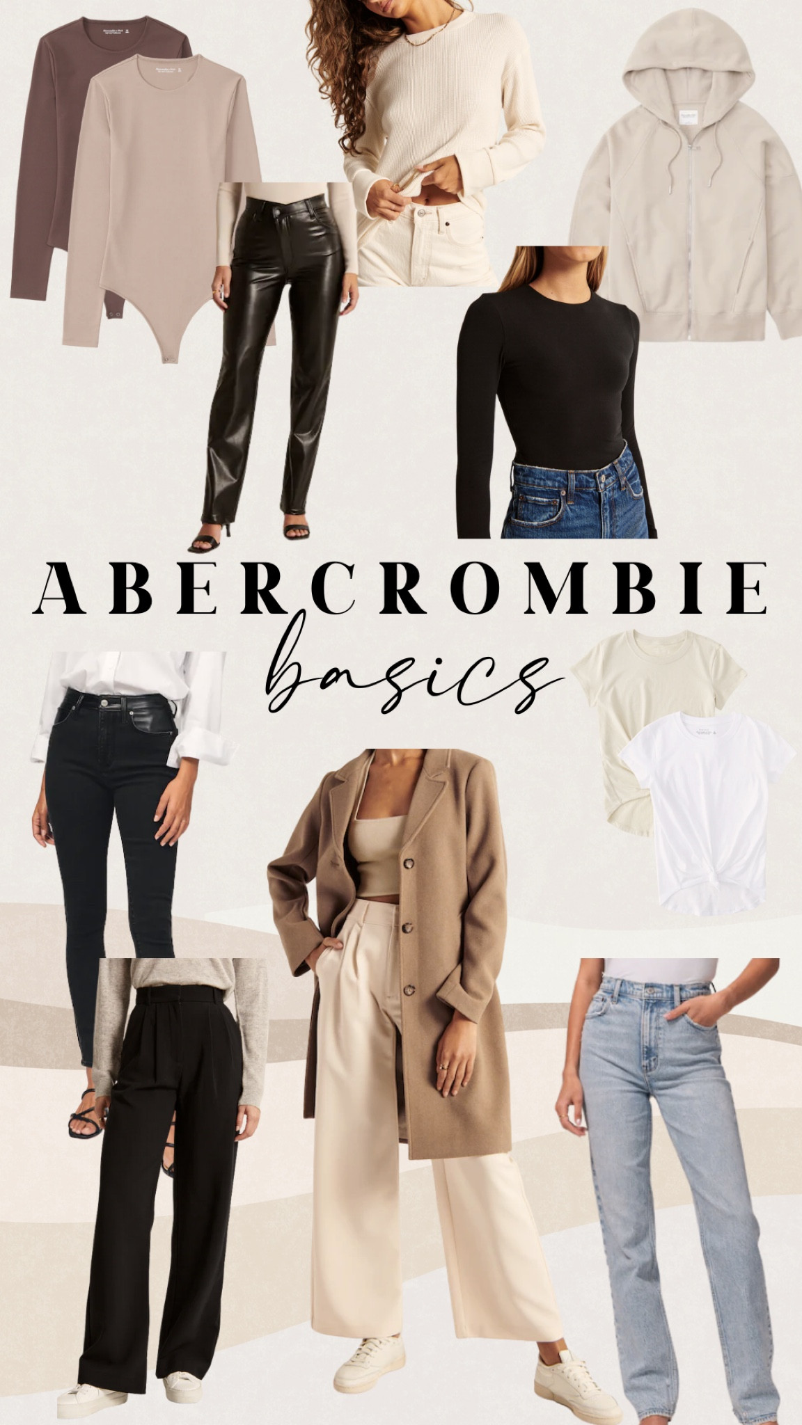 Abercrombie has the best basics to fill your closet with! 🖤🤍🤎

⚡️Shop the sale through LTK starting 12/9!! 🛒

#LTKsalealert #LTKxAF #LTKstyletip
