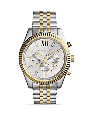 Michael Kors Two-Tone Lexington Watch, 45mm | Bloomingdale's (US)