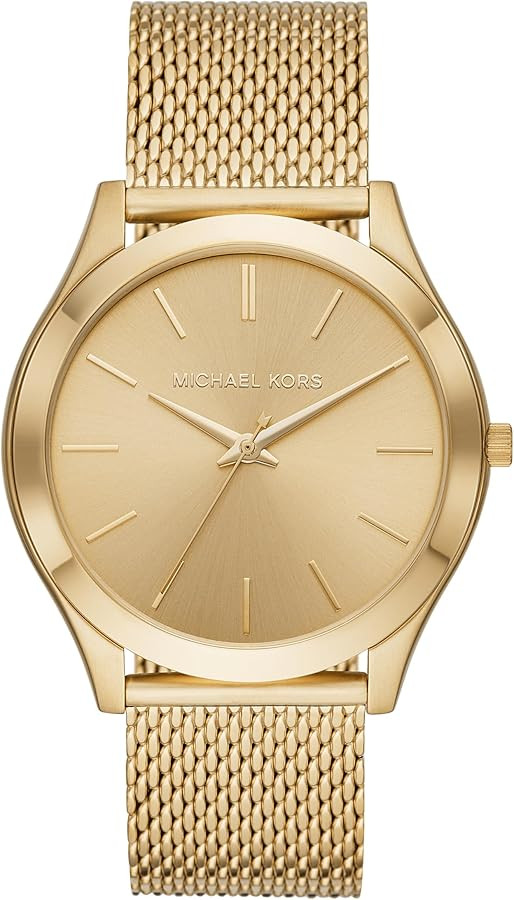 Michael Kors Oversized Slim Runway Men's Watch, Stainless Steel Watch for Men | Amazon (US)