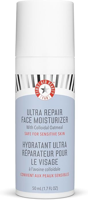 First Aid Beauty - Ultra Repair Face Moisturizer, Soothing Face Colloidal Oatmeal, Everyday Light... | Amazon (US)