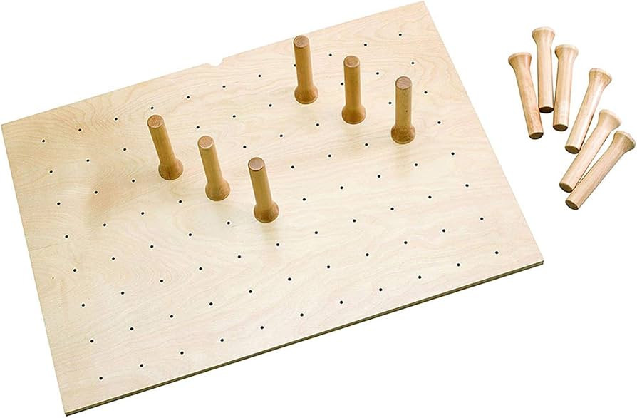 Rev-A-Shelf 4DPS-3021 Medium 30 x 21 Inch Wood Peg Board System for Deep Drawers Organizer with 1... | Amazon (US)