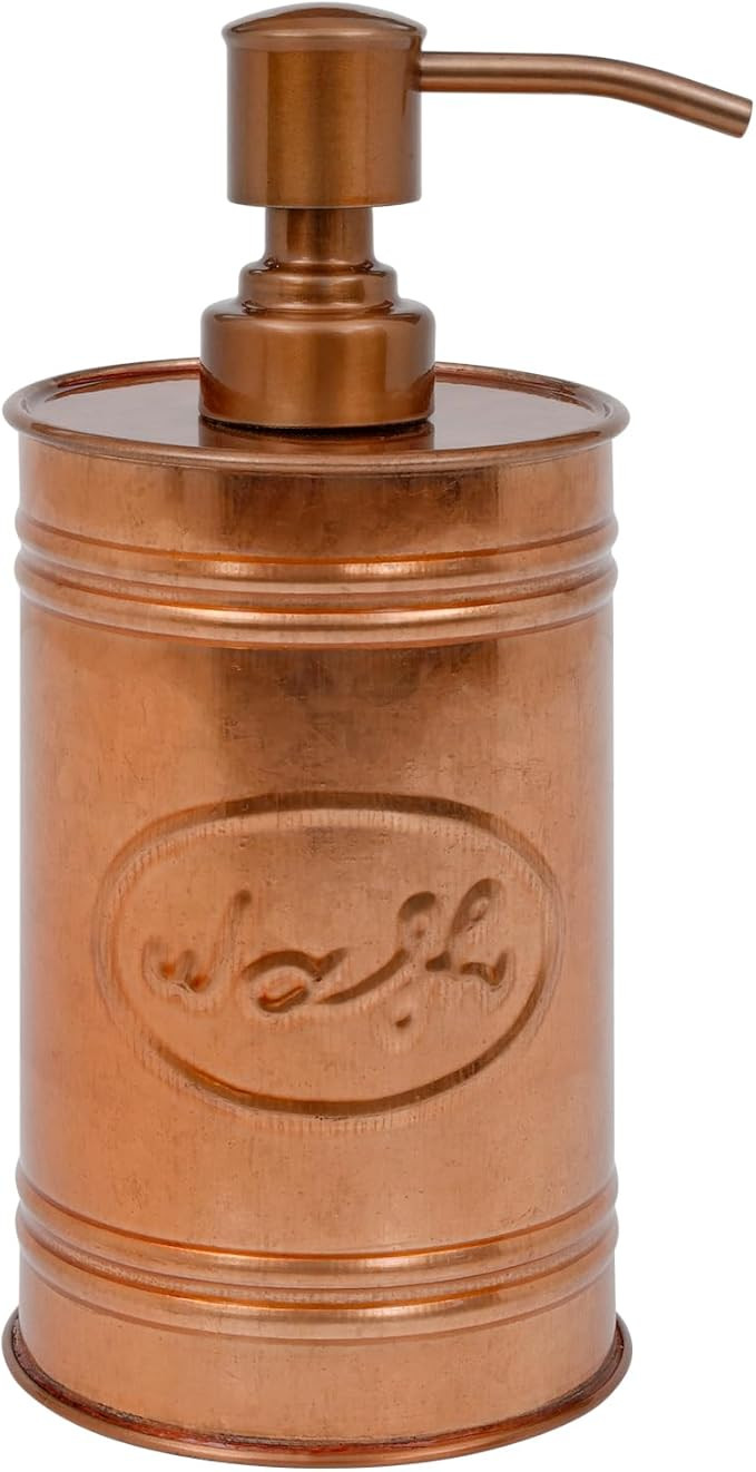 Autumn Alley Copper Farmhouse Soap Dispenser Kitchen - Liquid Soap Dispenser for Bathroom - Dispe... | Amazon (US)