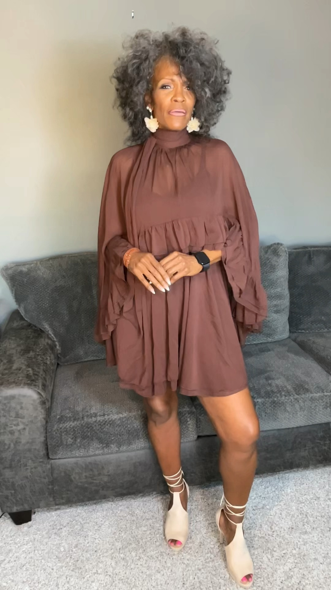 This two piece semi sheer dress from @Commense is absolutely beautiful. The cape over top is really pretty  

#LTKOver40 #LTKBeauty #LTKootd