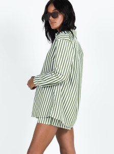 Chloe Set Dark Green | Princess Polly US