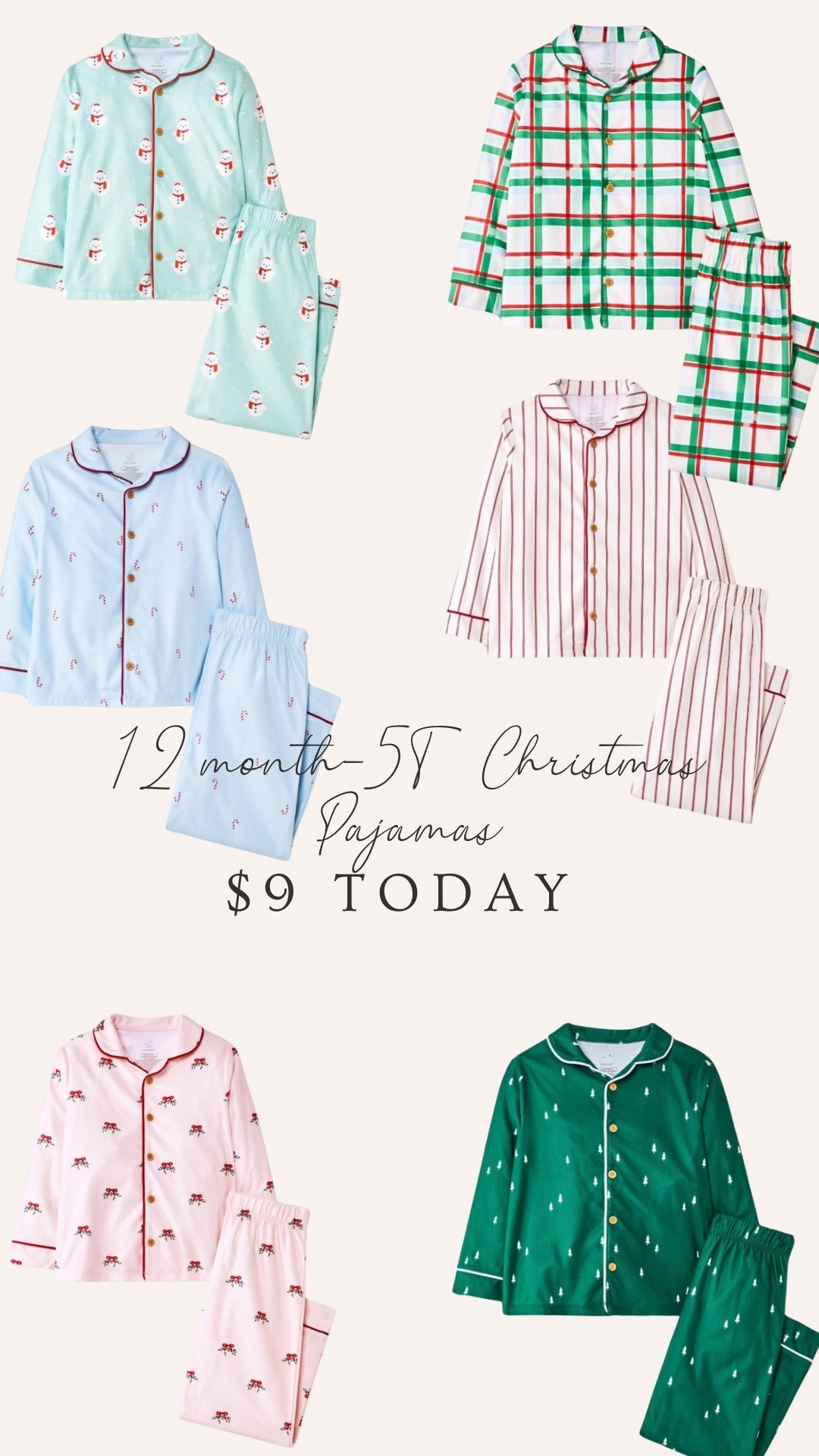$9 pajamas today! 12 month to 5T

#LTKHoliday #LTKKids #LTKSeasonal