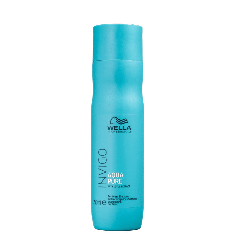 Wella Professionals Invigo Aqua Pure
             - Shampoo Antirresíduos 250ml | Beleza Na Web (BR)