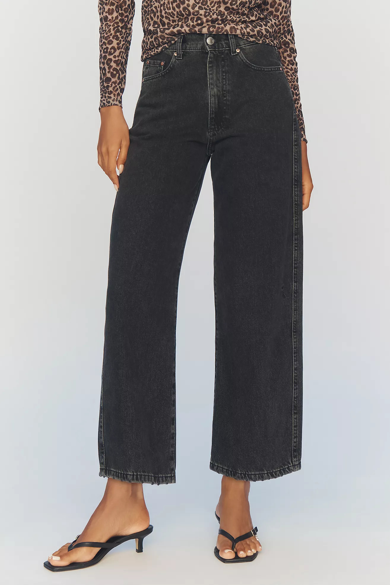 DL1961 Taylor High-Rise Relaxed Barrel Jeans | Anthropologie (US)