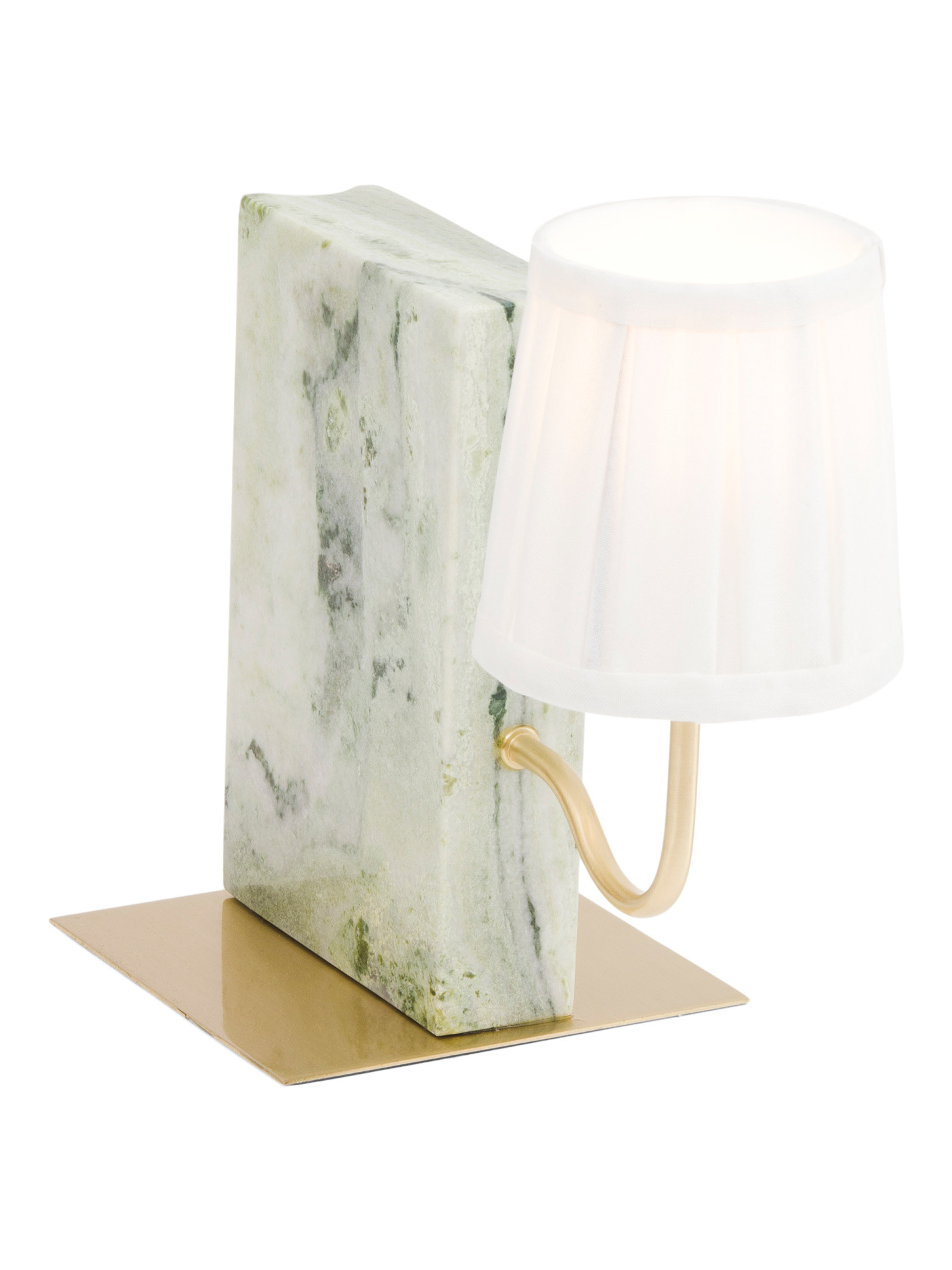 11.25in Solid Marble Bookend Lamp | TJ Maxx