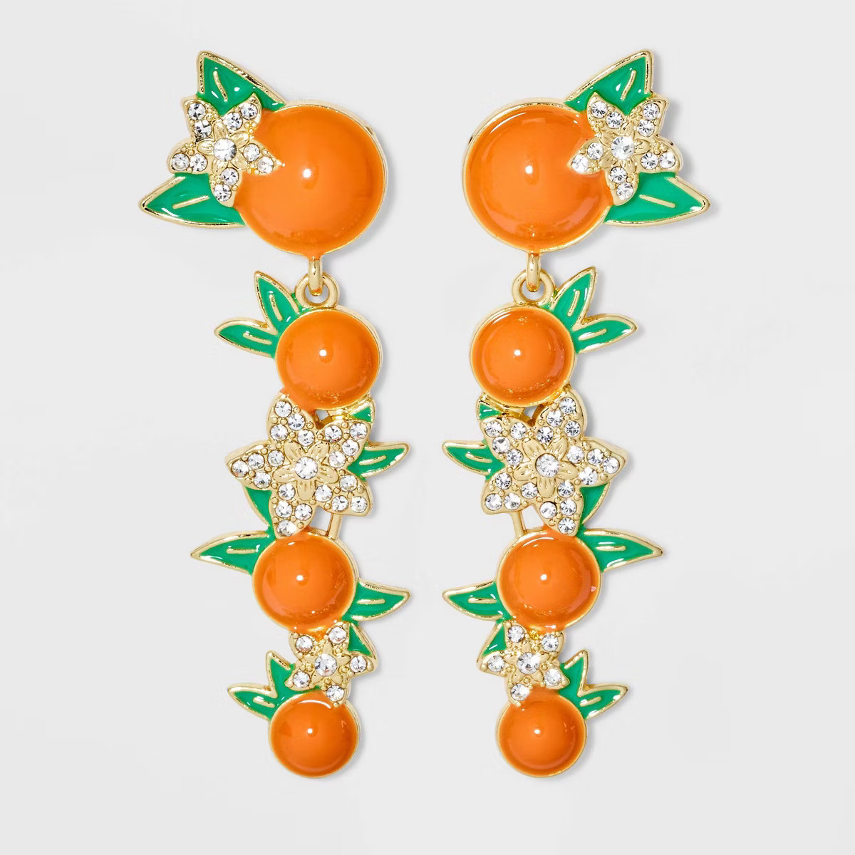 SUGARFIX by BaubleBar Citrust Me Earrings - Orange | Target