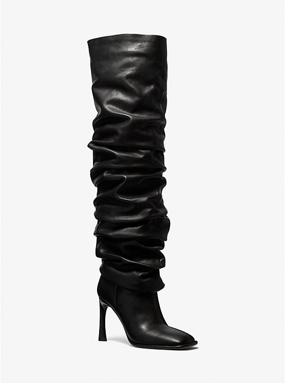 Kelsea Leather Slouchy Boot | Michael Kors US