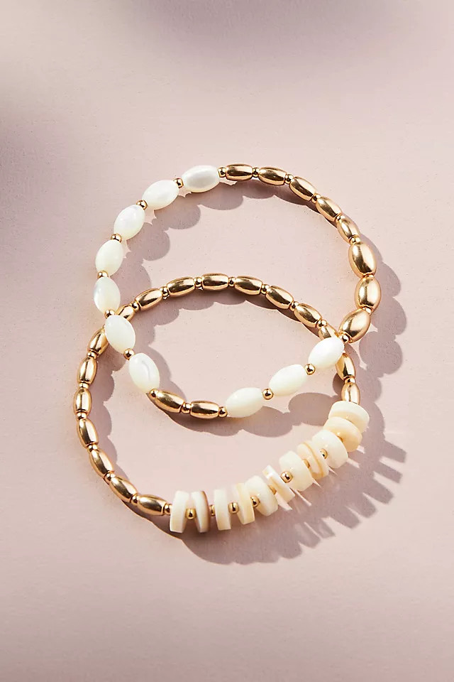 Etheral Whites Bracelet | Anthropologie (US)