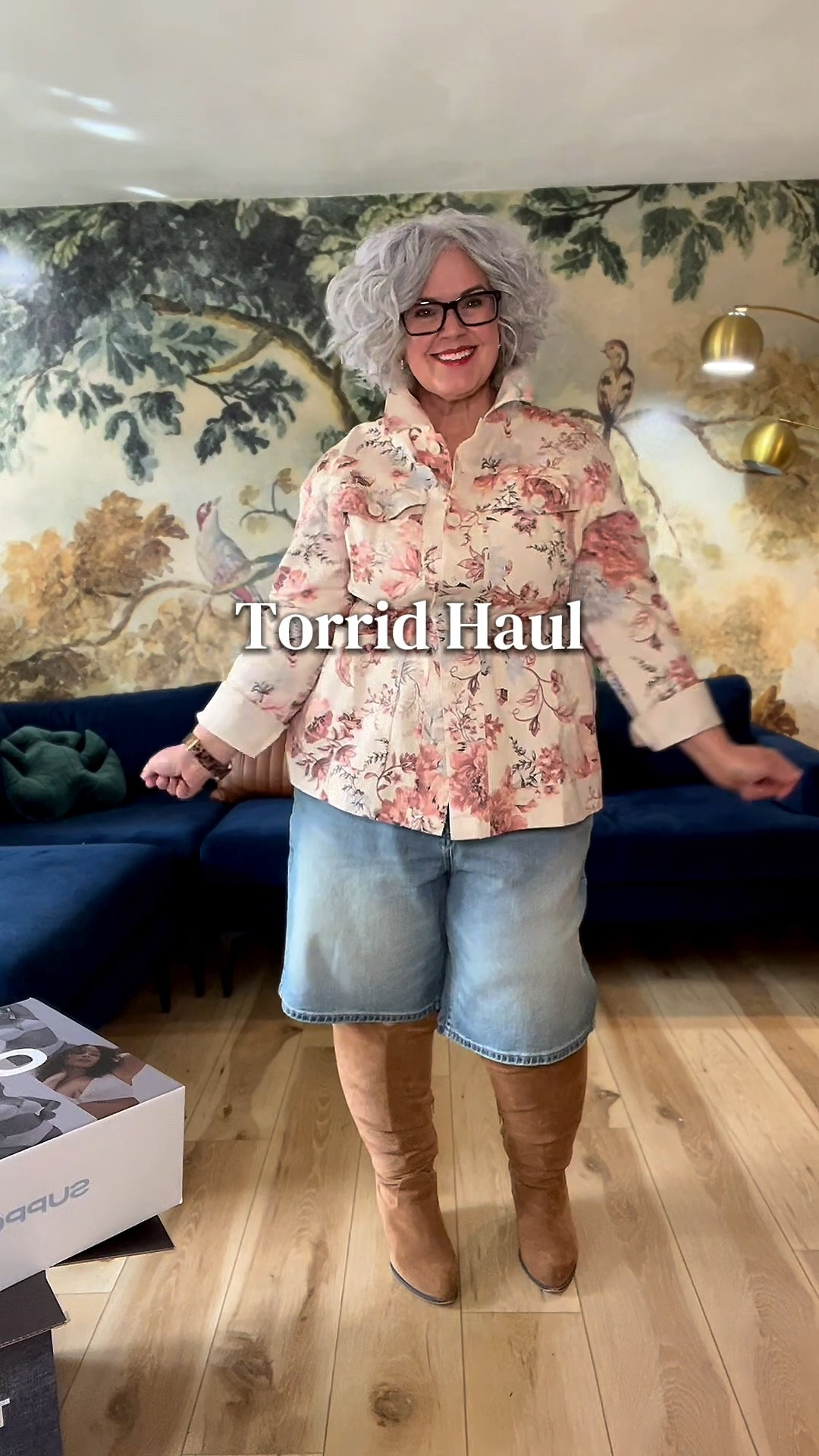 This was so much fun! I’ve only ever tried @Torrid  jeans once, but now I plan to put them on my list of Top places to buy plus size jeans. There’s 2 items I could not find on the site but hopefully they will be there soon and I’ll link everything I can in my LTK 
The bra and panty sets were so silky soft and comfortable tooooo!😍
#over50fashion #over50style #torrid #dopaminedressing #over50club 

#LTKootd #LTKPlusSize #LTKOver40