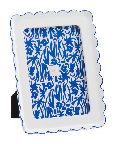 5x7 Scalloped Border Table Top Picture Frame | TJ Maxx