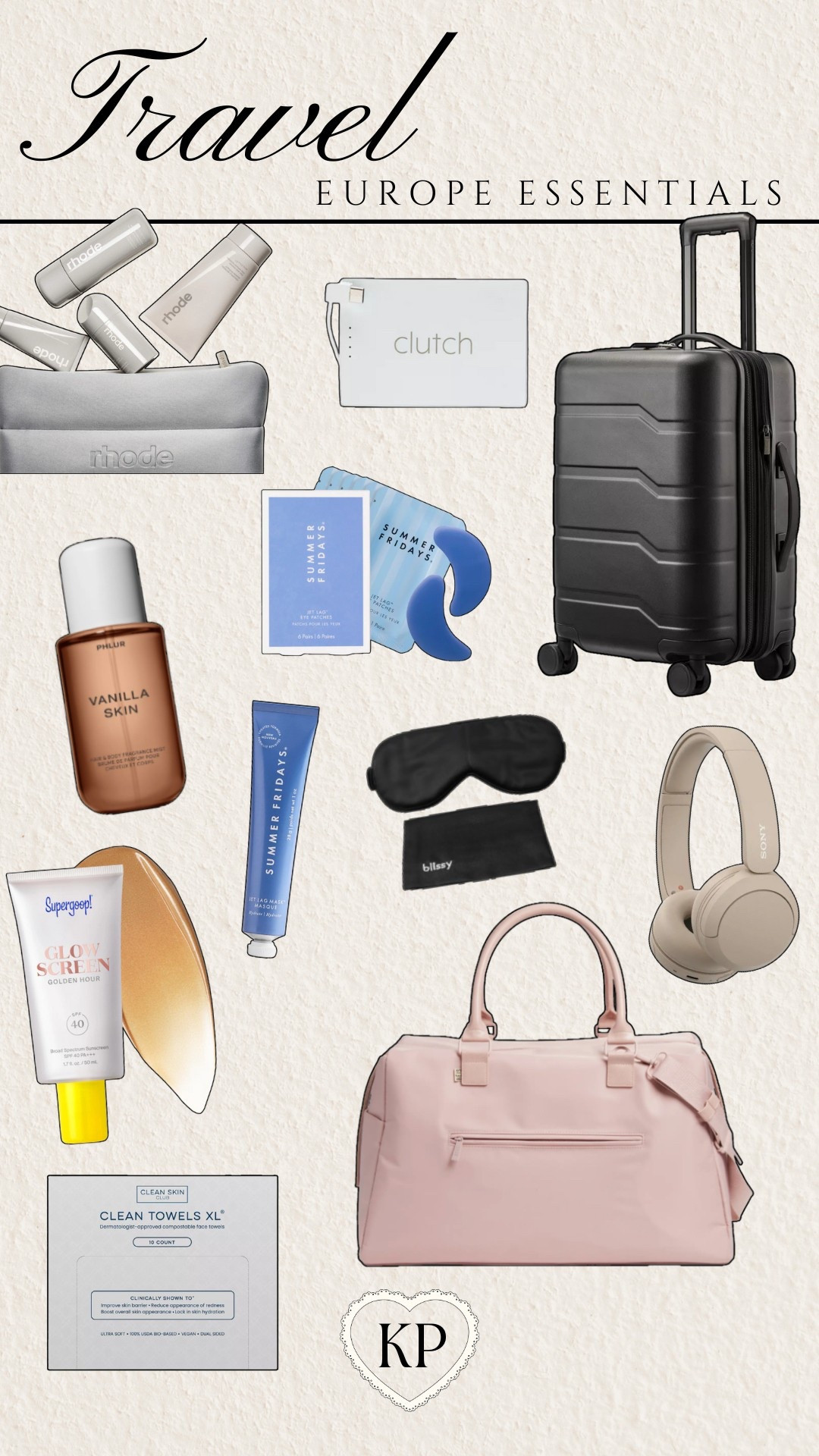 travel essentials :) 

#LTKTravel