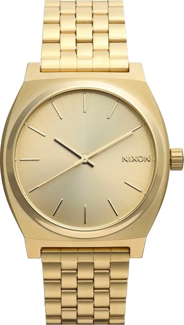 Nixon The Time Teller Bracelet Watch, 37mm | Nordstrom | Nordstrom