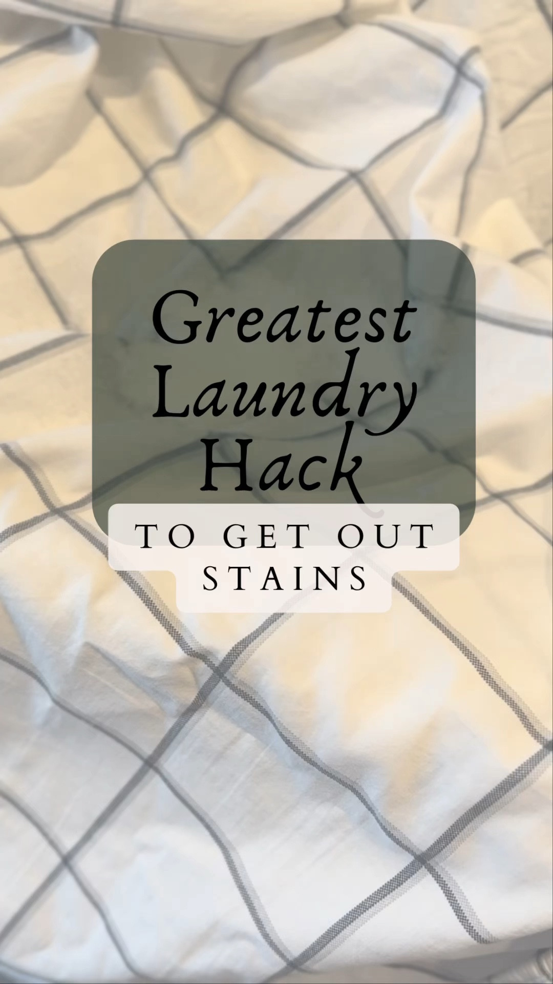 My favorite stain removing hack