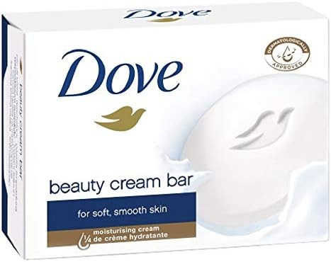 Dove Original Beauty Cream Bar White Soap 100 G / 3.5 Oz Bars (Pack of 12) by Dove | Amazon (US)