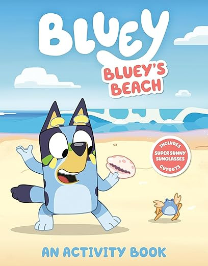 Bluey's Beach: An Activity Book     Paperback – April 30, 2024 | Amazon (US)